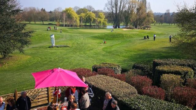 La terrasse du restaurant d'Anjou Golf