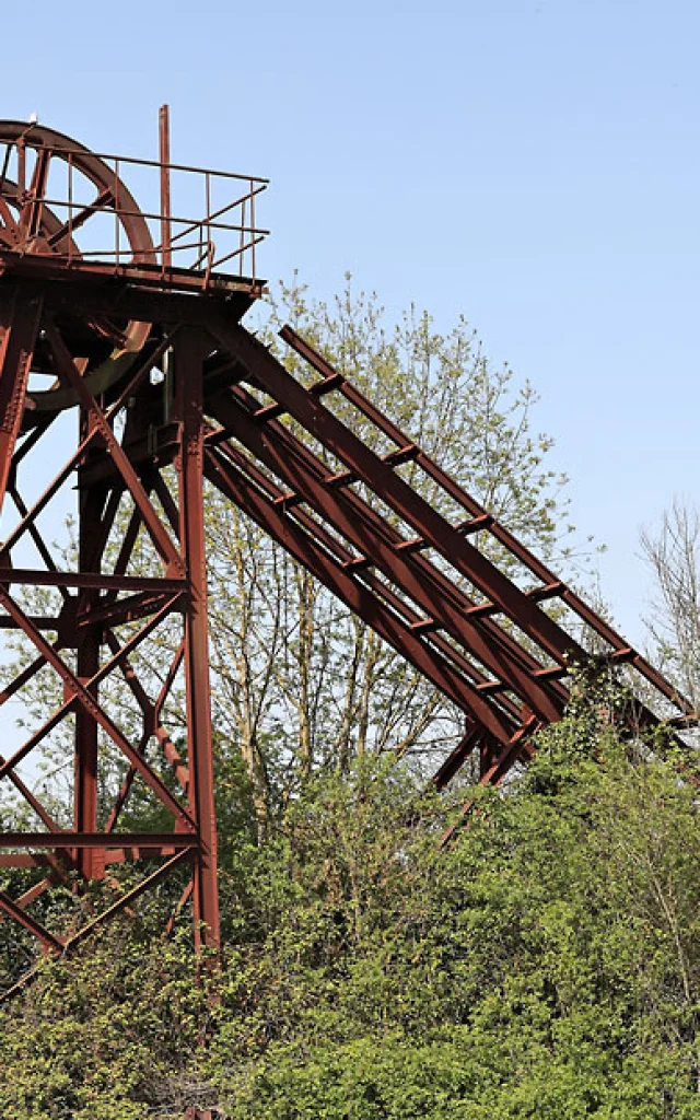 Chevalement De La Descenderie De Loudon